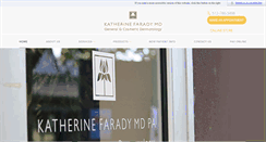 Desktop Screenshot of katherinefaradymd.com